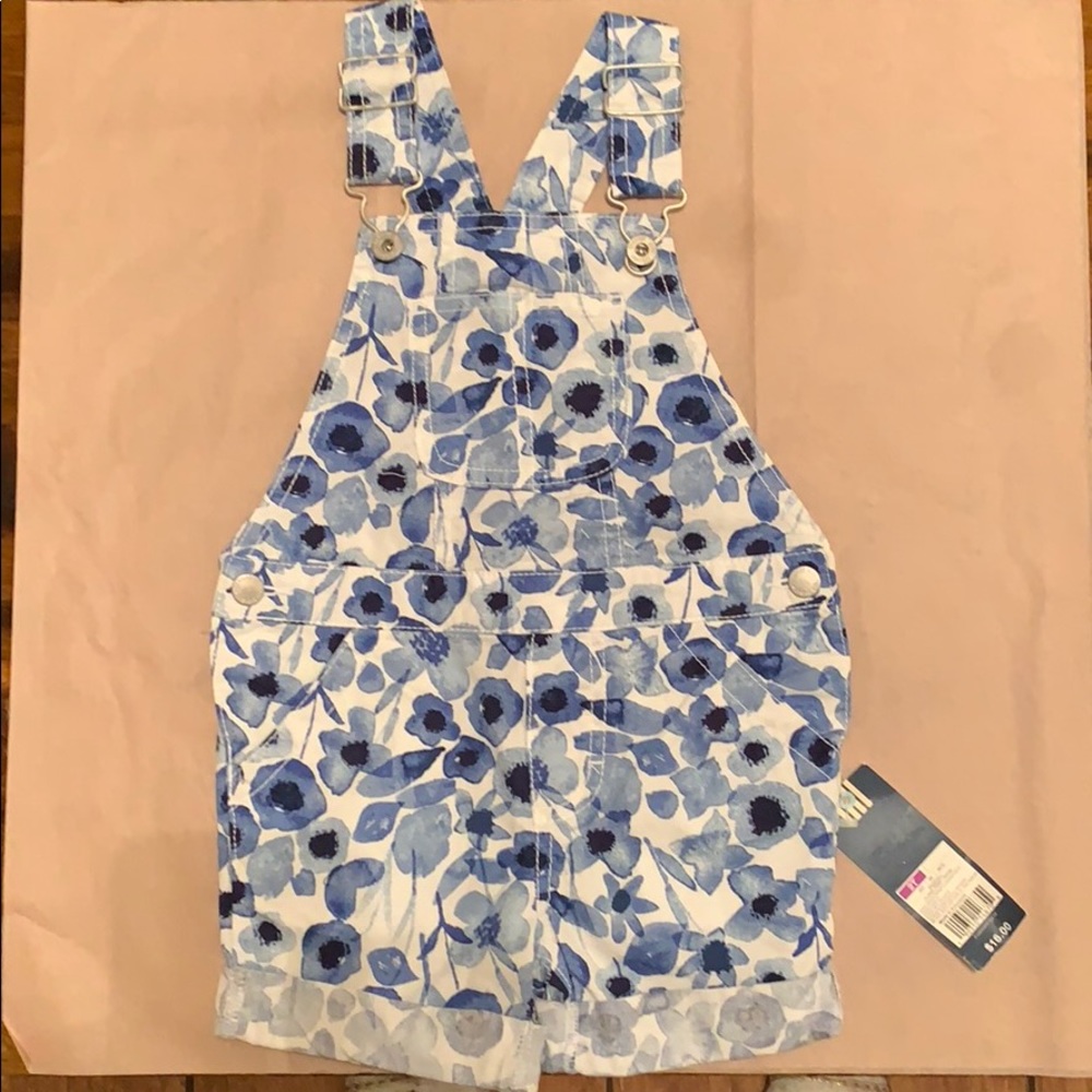 Floral Overalls